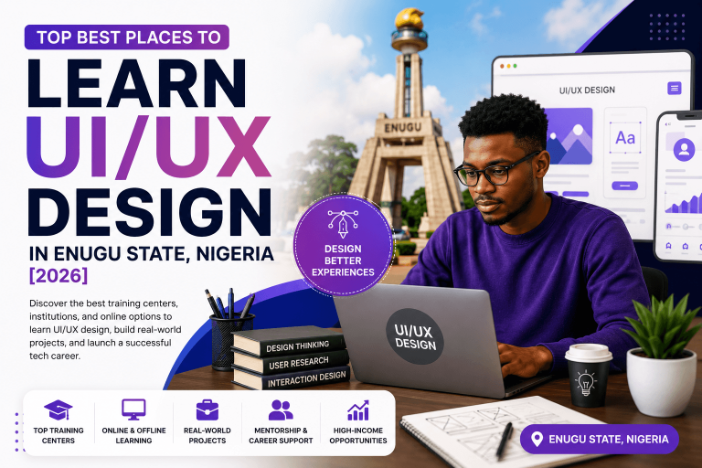 Best Places to Learn UI UX Design in Enugu
