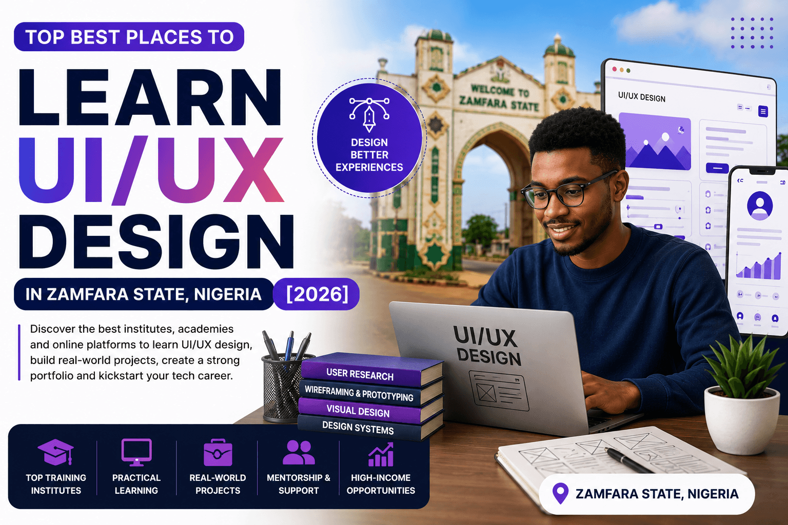 Best Place to Learn UI UX Jigawa